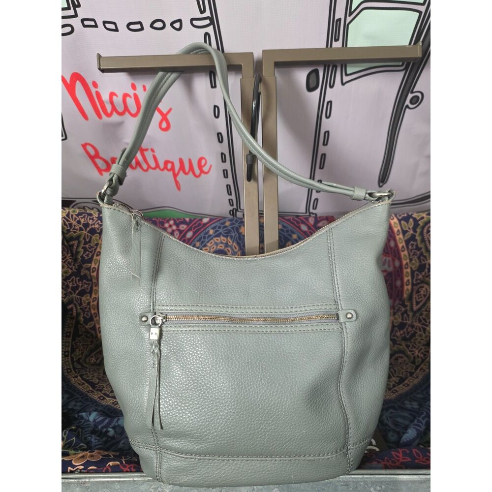 The Sak Sequoia Leather Hobo Shoulderbag in 'Meadow'